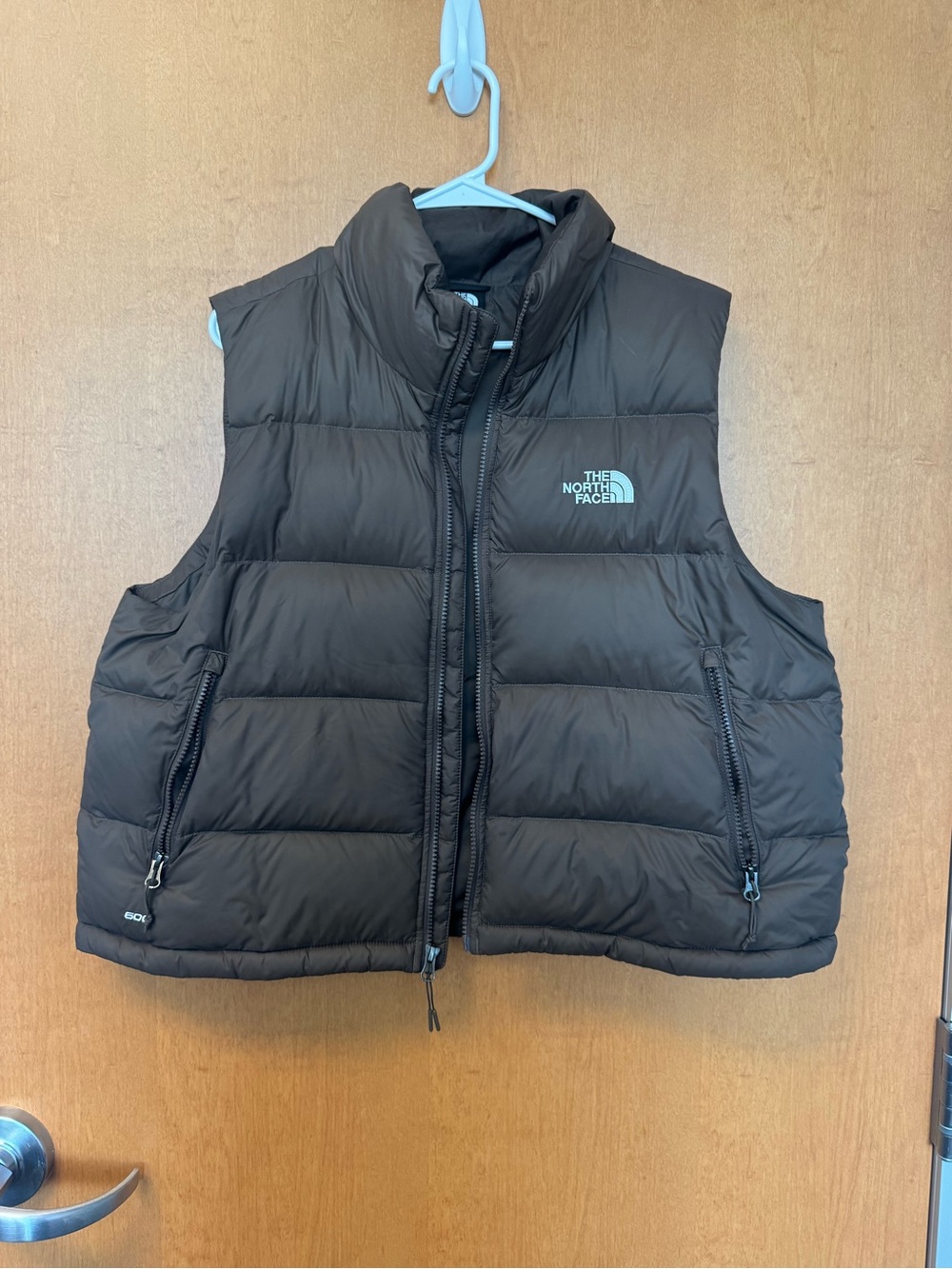 The North Face 1996 Retro Nuptse Vest in Brown